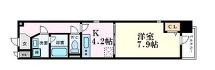 ラクラス長堀橋の物件間取画像